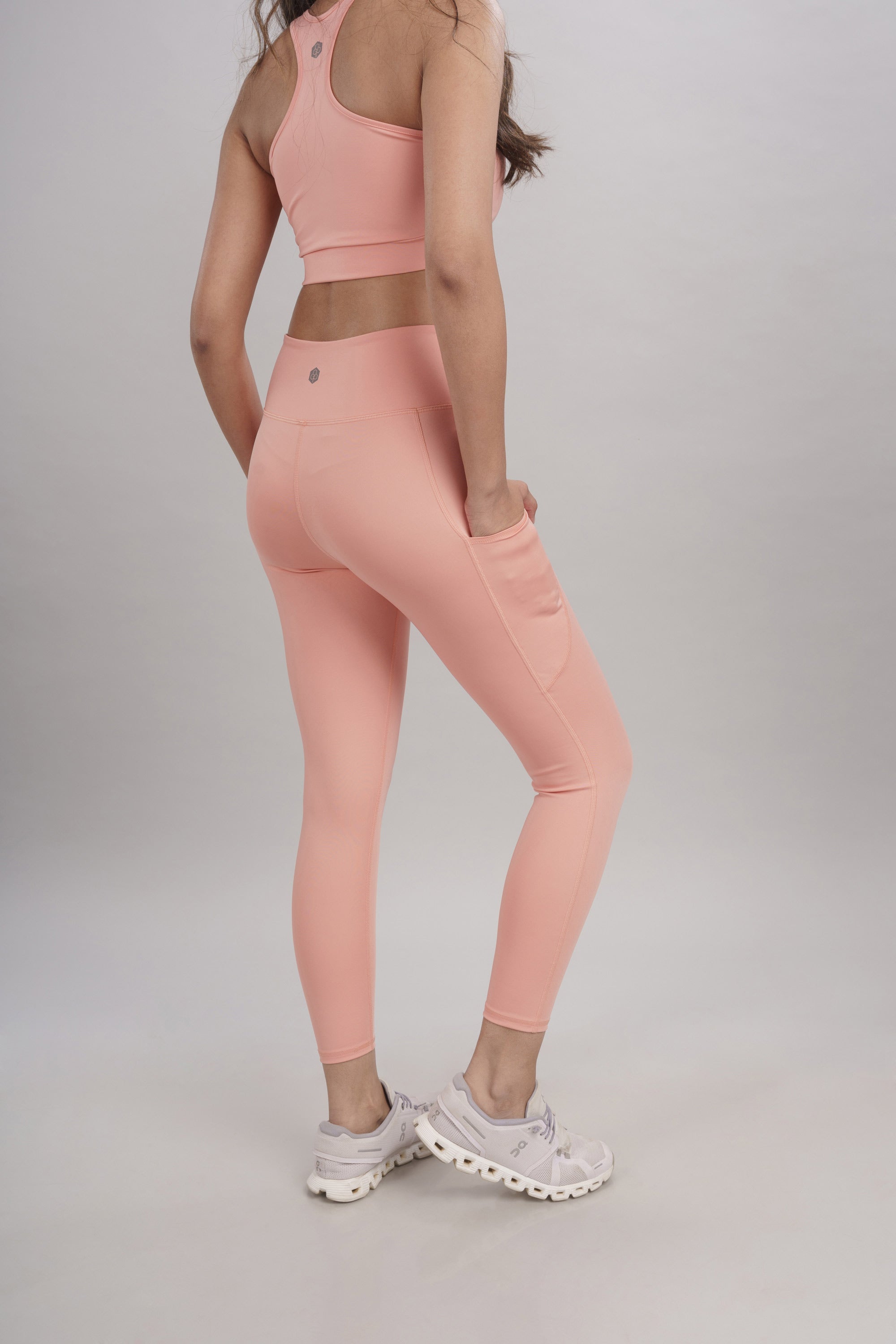 Peach Carbon Contour Legging
