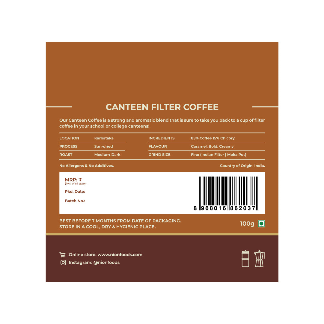 Canteen Filter Coffee