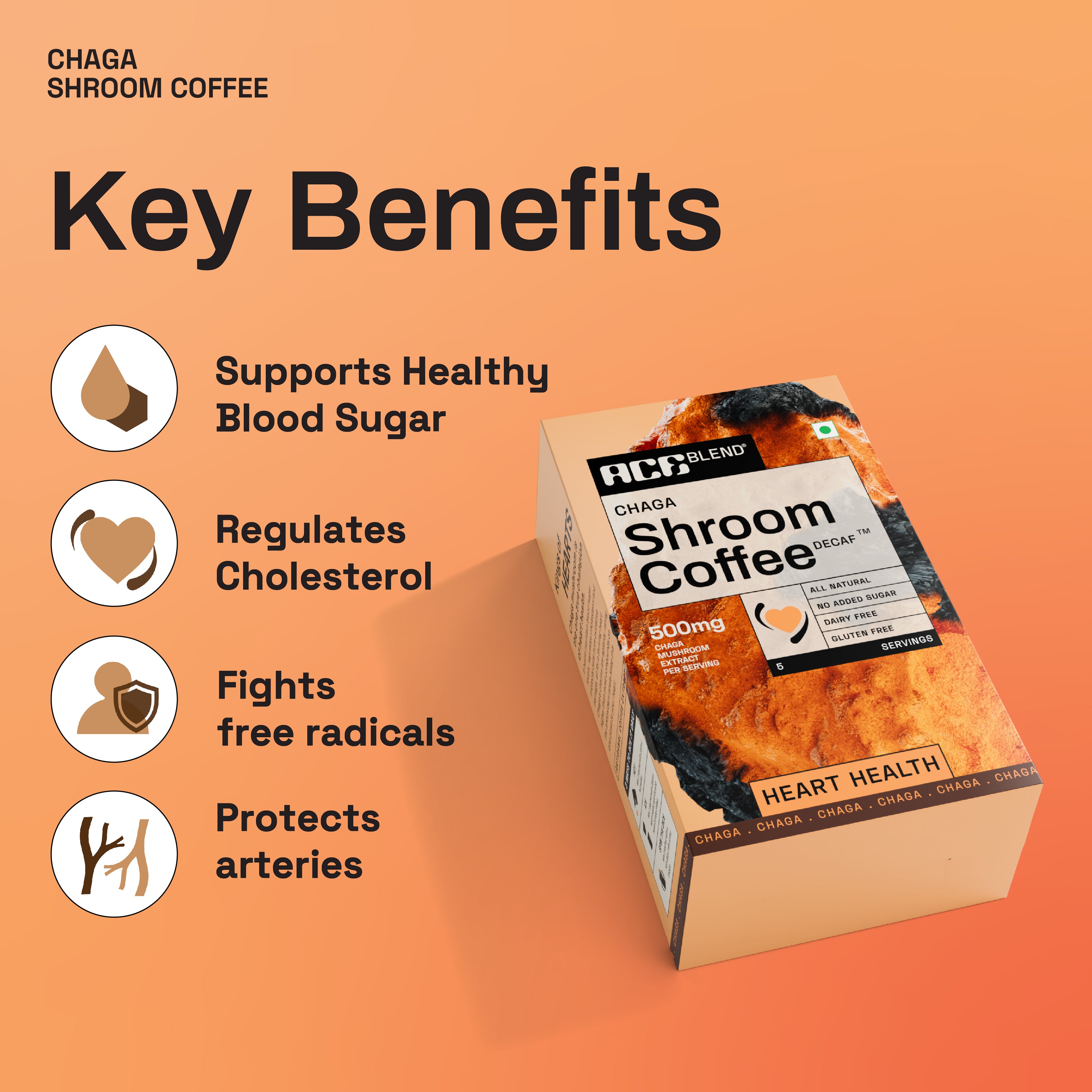 Chaga Shroom  Coffee