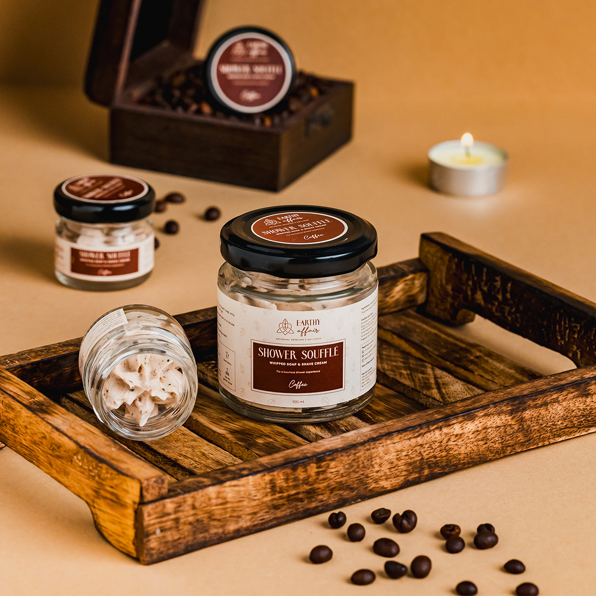 Coffee Whipped Soap & Shave Cream