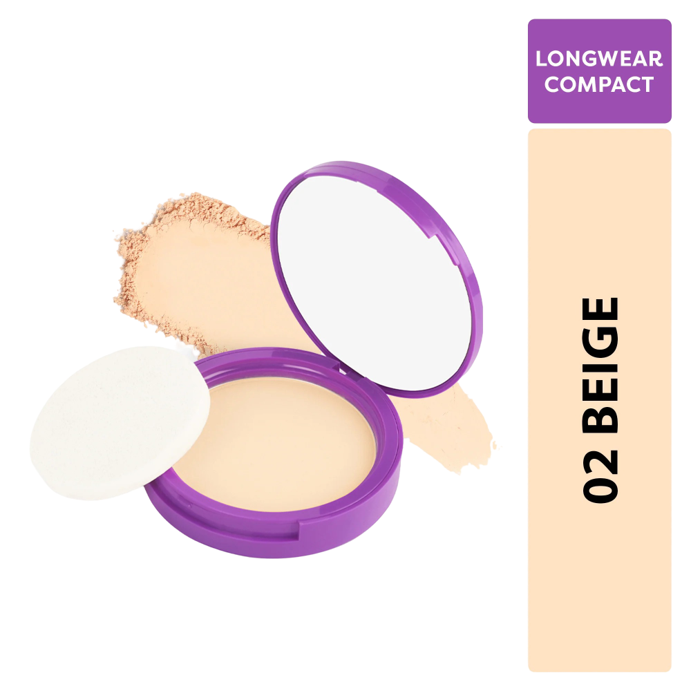 Longwear Compact - 02 Beige