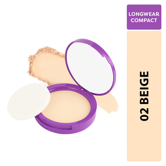 Longwear Compact - 02 Beige
