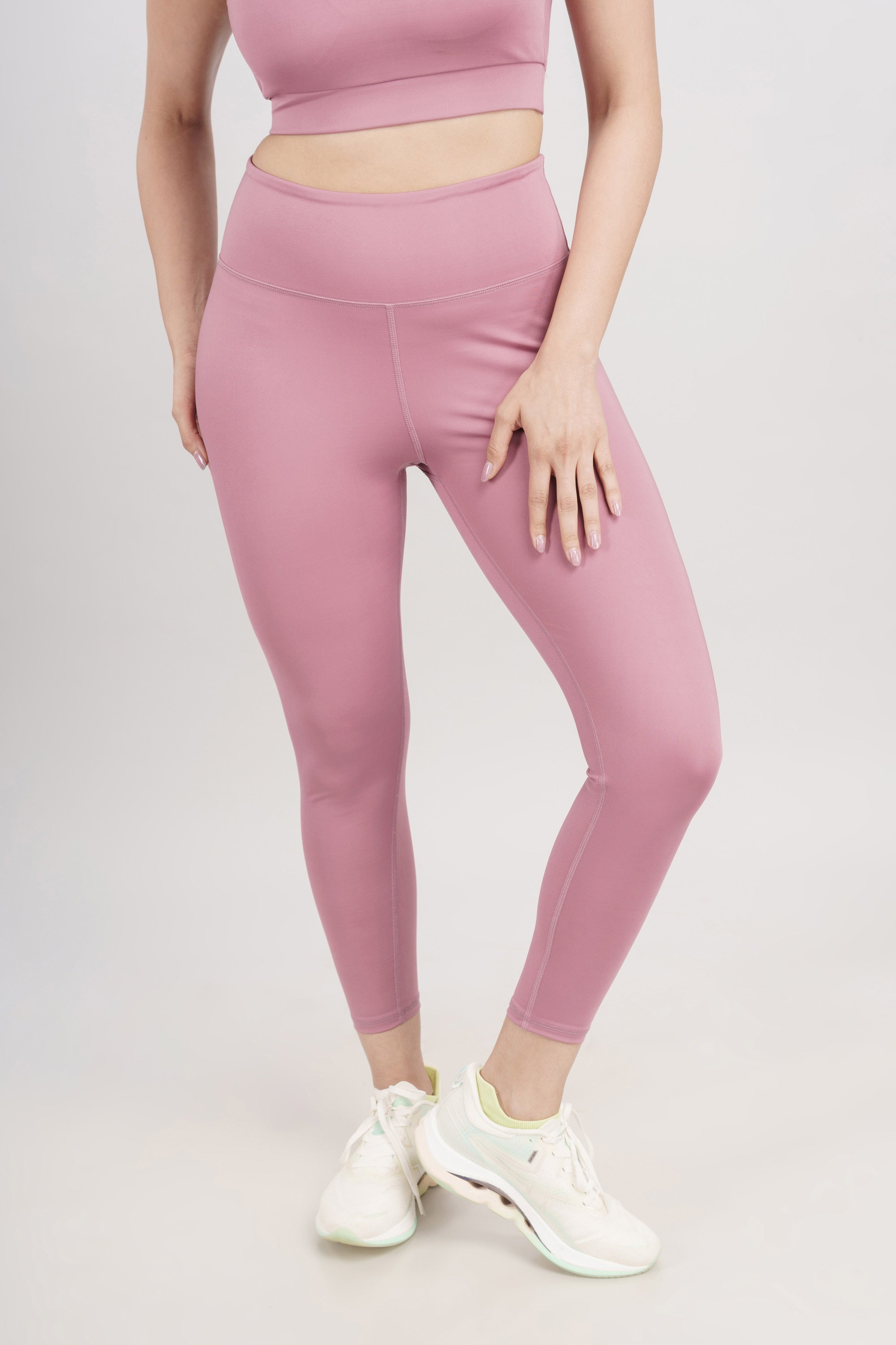 Mellow Mauve Carbon Comfort Legging