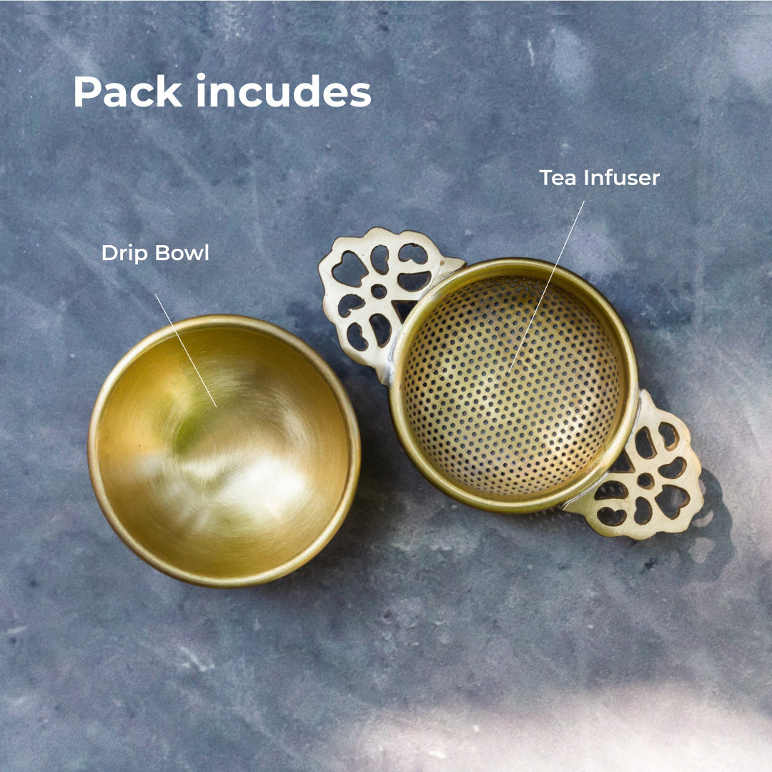 Tea Infuser Gold