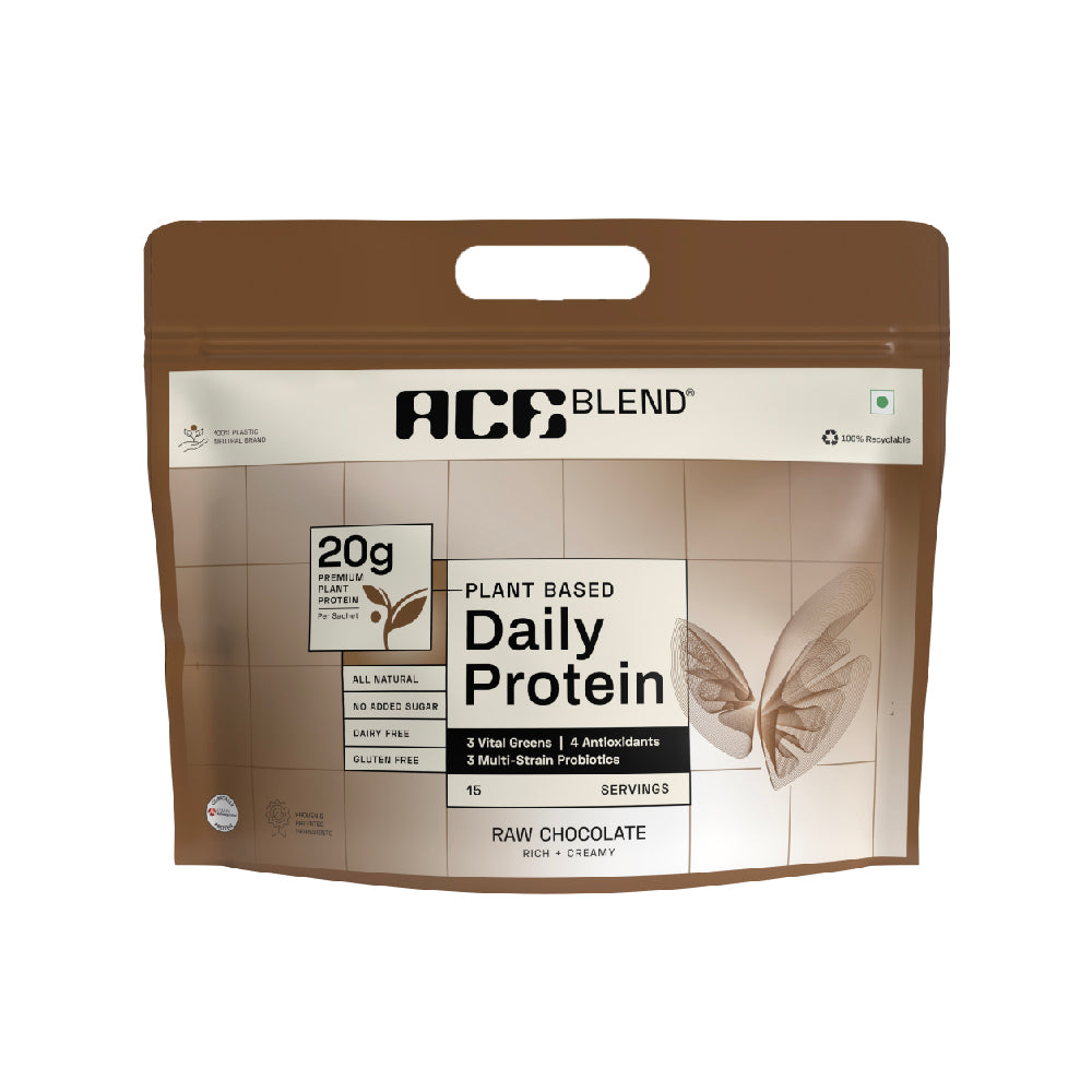 Raw Chocolate Daily 20G Premium Plant Protein & Superfoods