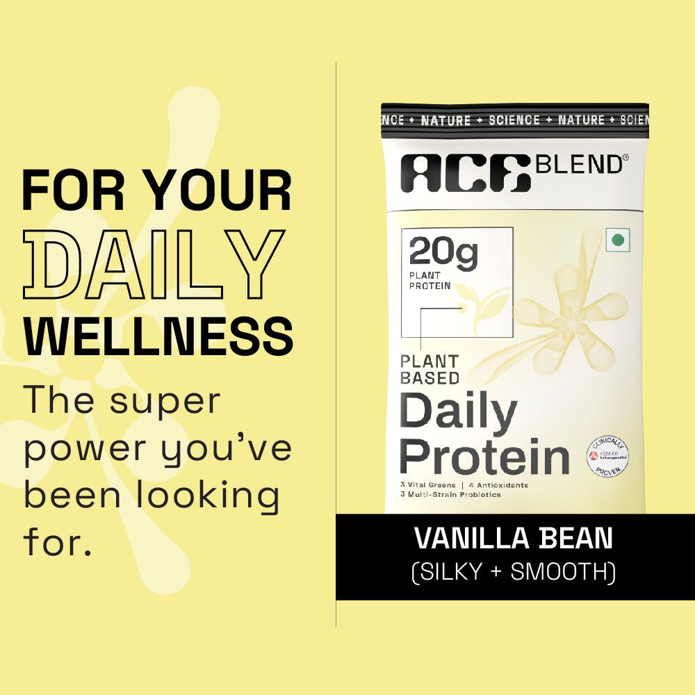 Vanilla Flavour Daily 20G Premium Plant Protein & Superfoods