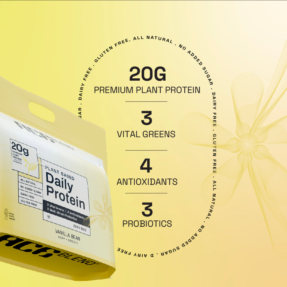 Vanilla Flavour Daily 20G Premium Plant Protein & Superfoods