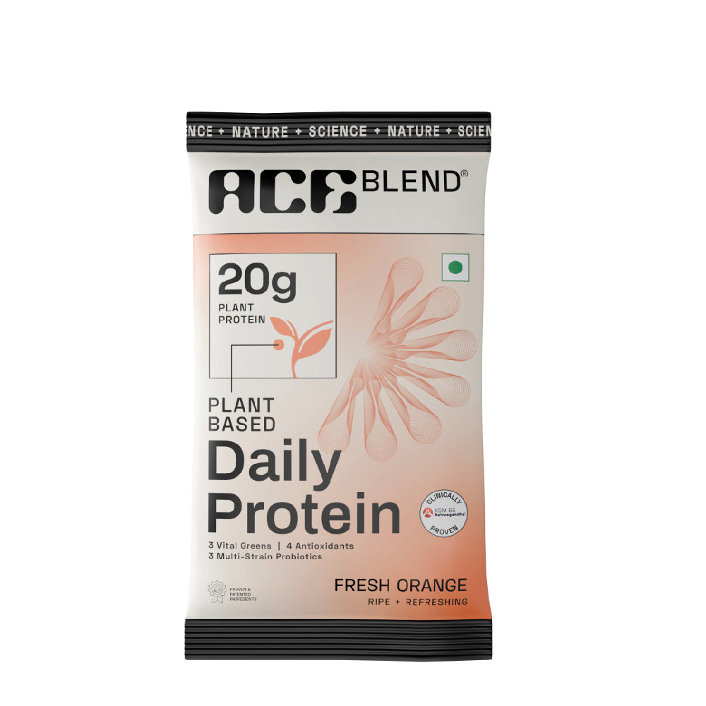 Orange Flavour Daily 20G Premium Plant Protein & Superfoods