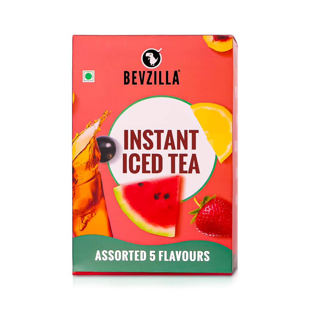 Assorted Iced Tea Powder 10 Flavours Pack