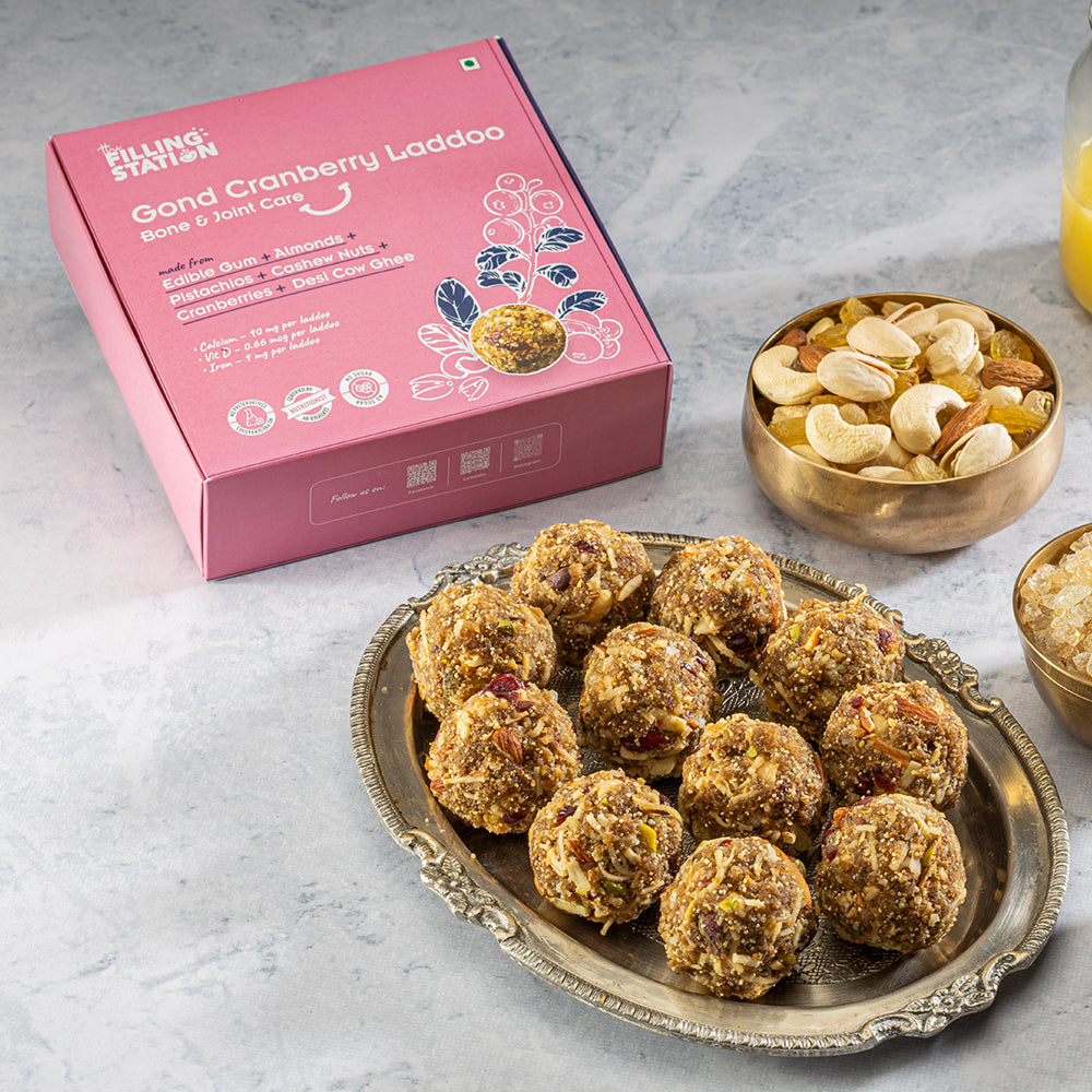 Gond Cranberry Laddoo