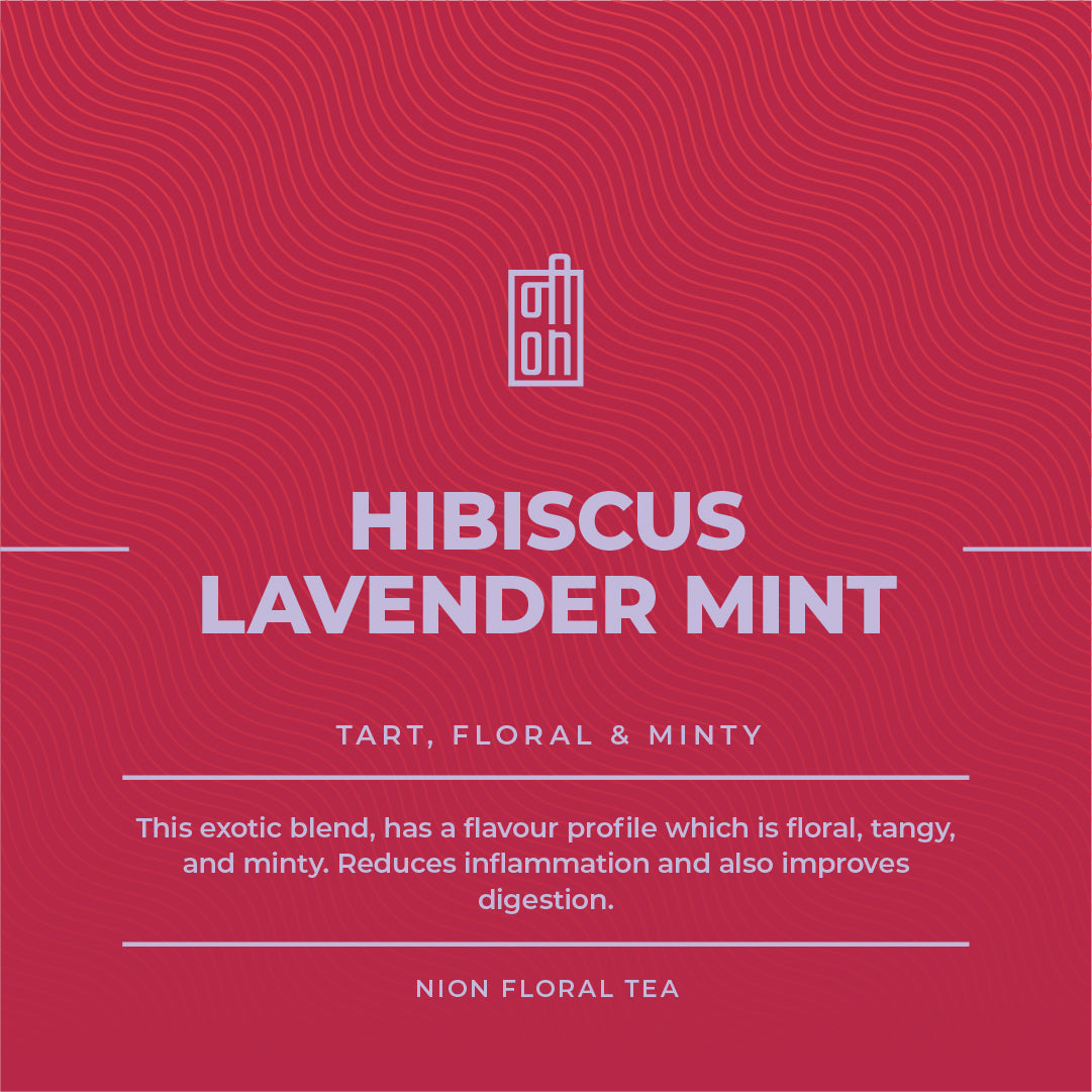 Hibiscus Lavender Mint Floral Tea