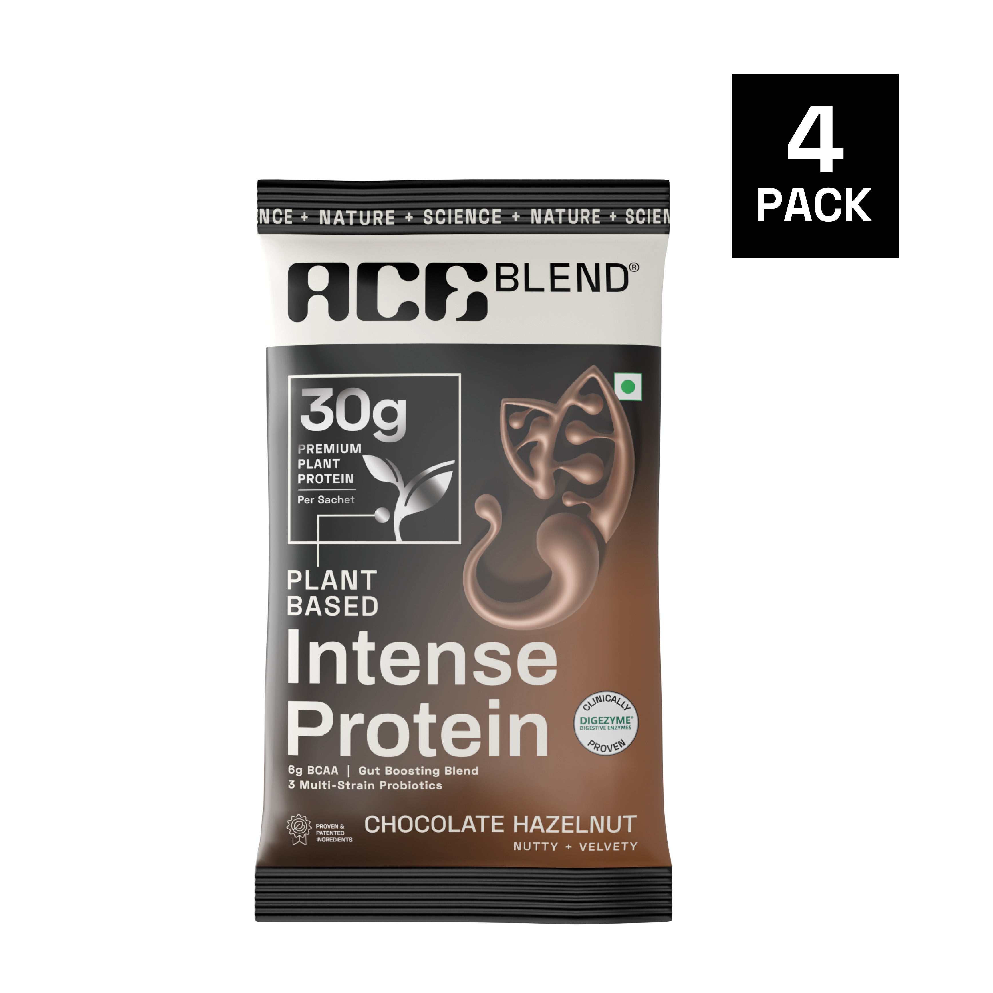 Hazelnut Flavour Intense 30G A-Grade Plant Protein Chocolate