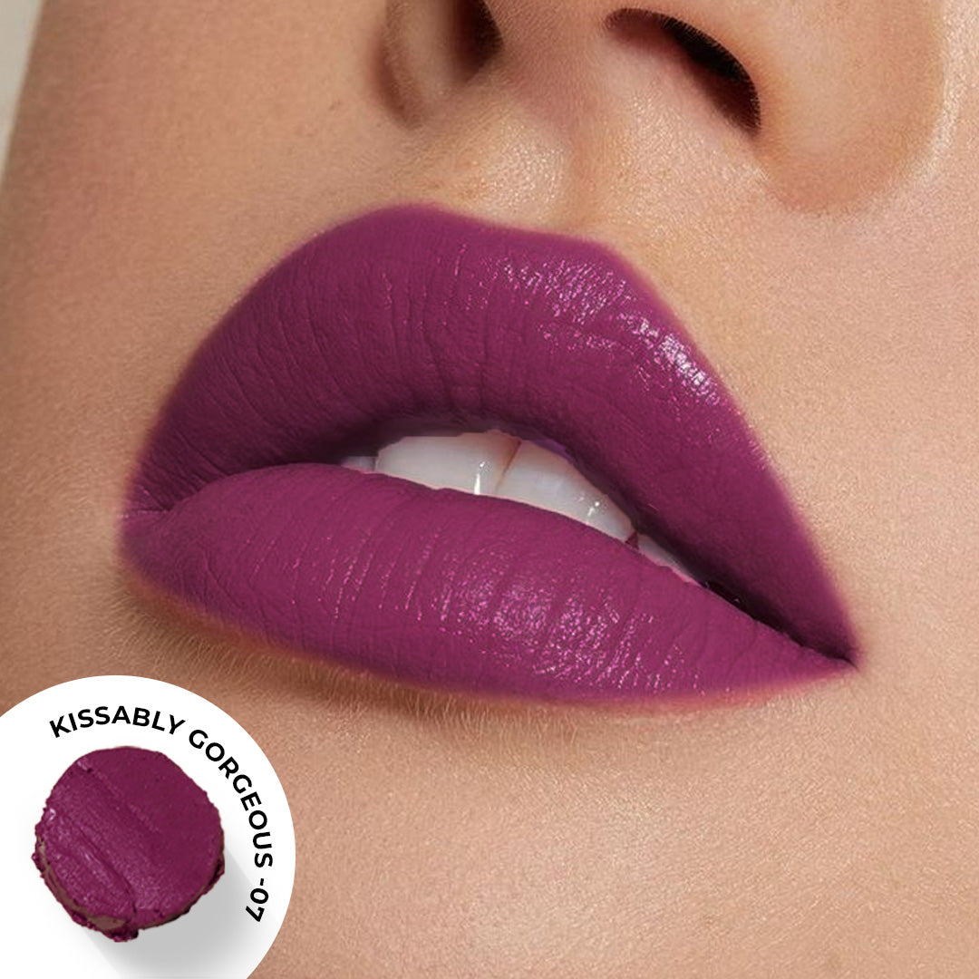 Kissably Gorgeous Censored Creamy Matte Lipstick