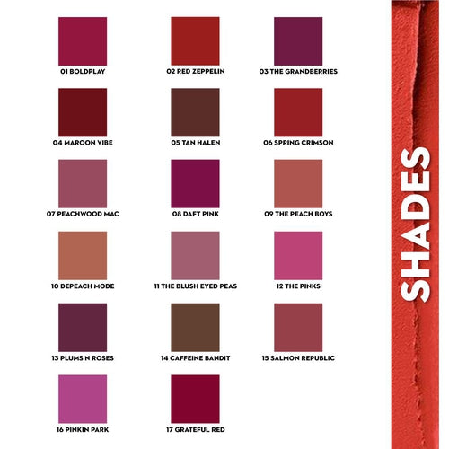 Matte Attack Lipstick - Bold Play - 2g