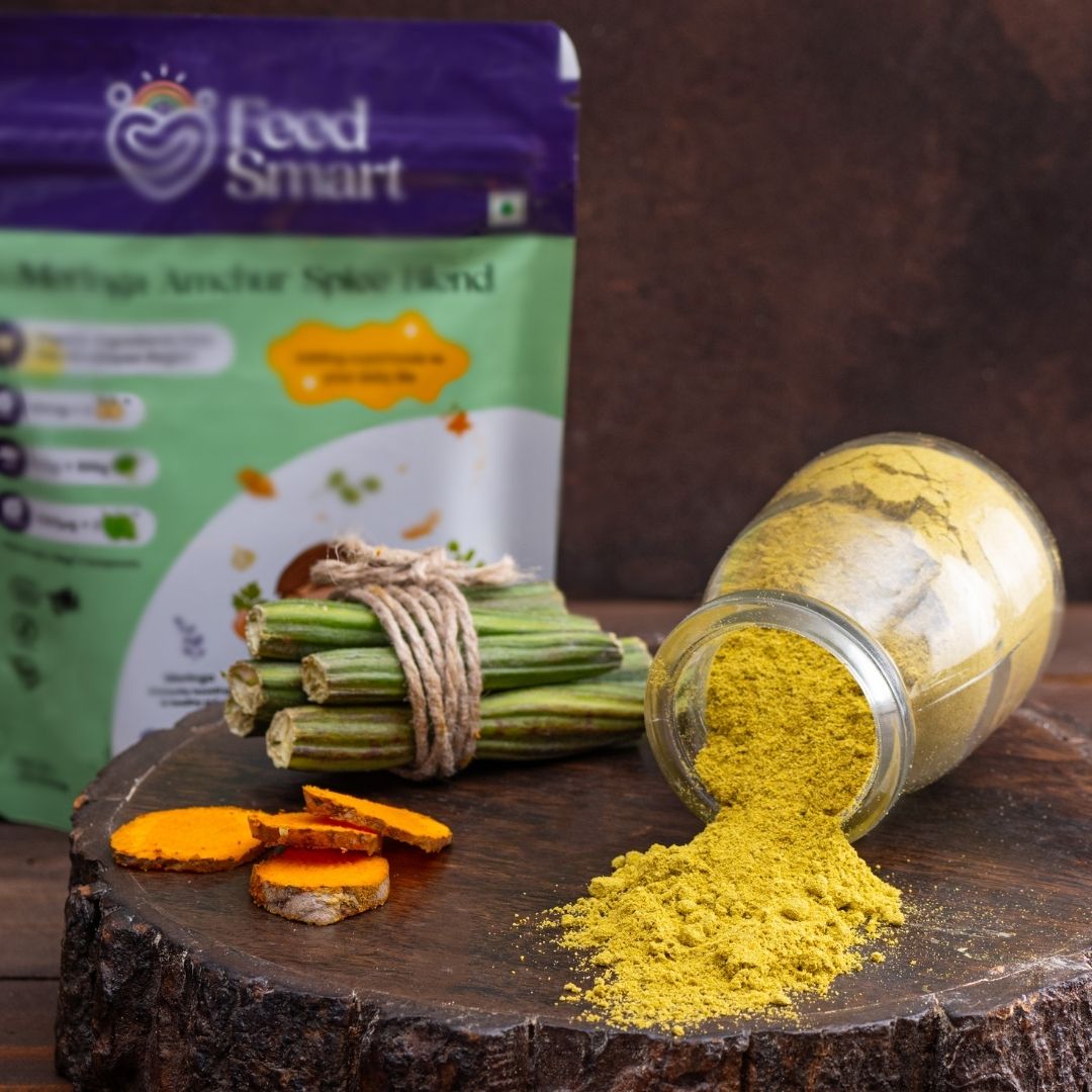 Moringa Powder & Amchur Spice Blend with Super Nutrients