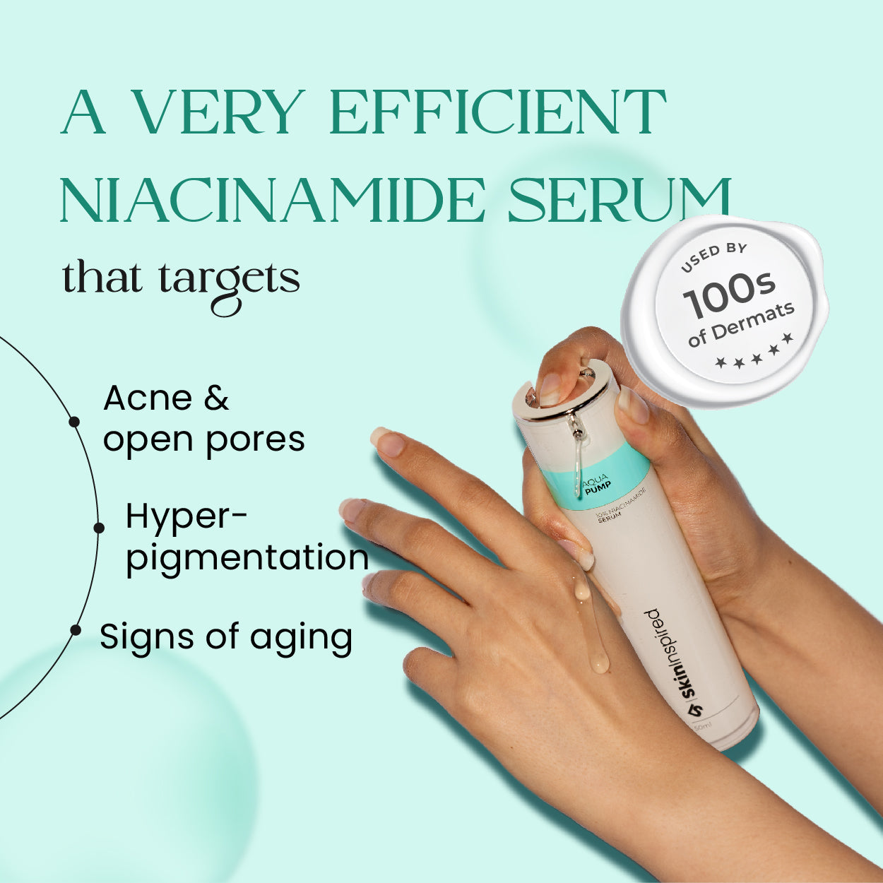 Aqua Pump 10% Niacinamide Serum