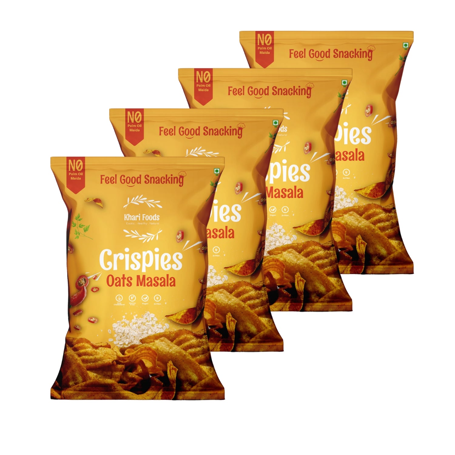 Oats Crispies, Masala Flavoured Chips