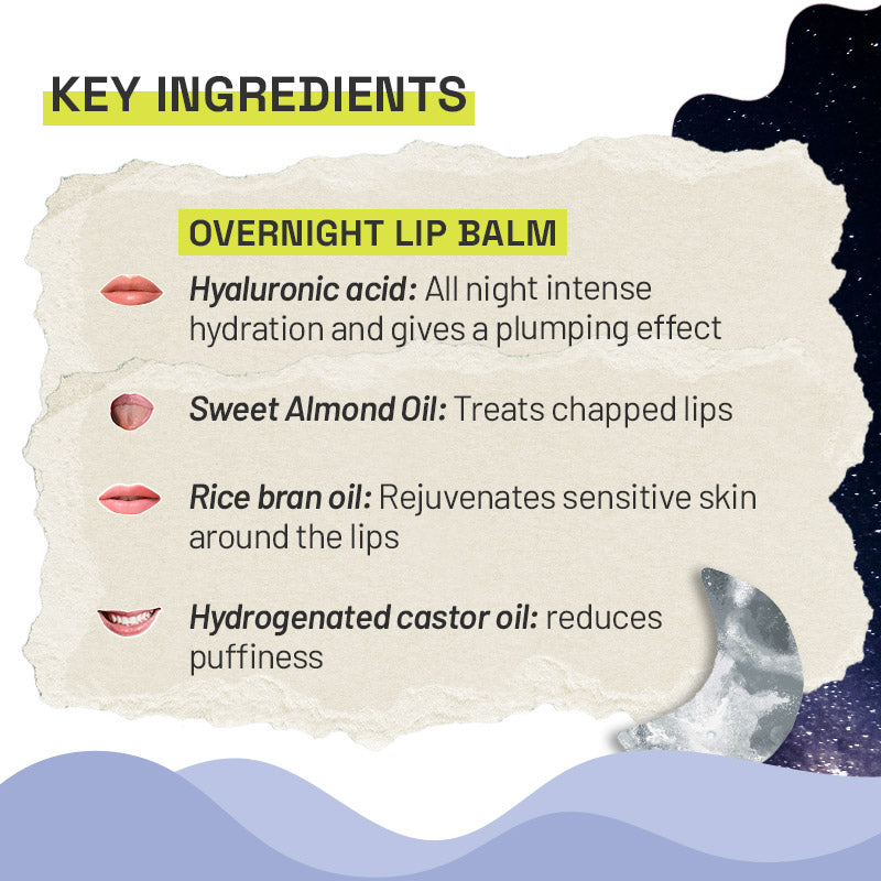 Korean Night Lip Repair and Restore with Hydrating Lip Balm