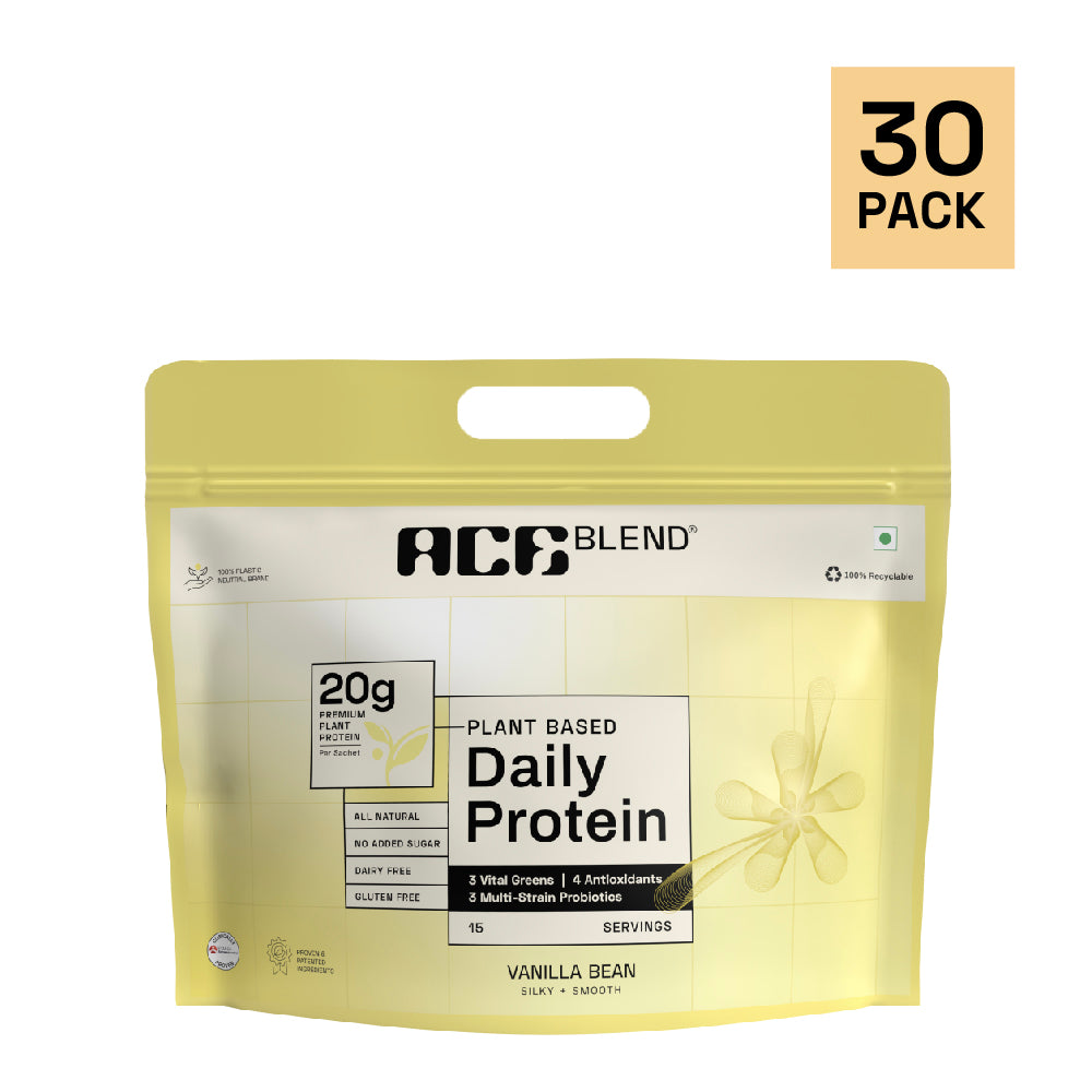 Vanilla Flavour Daily 20G Premium Plant Protein & Superfoods