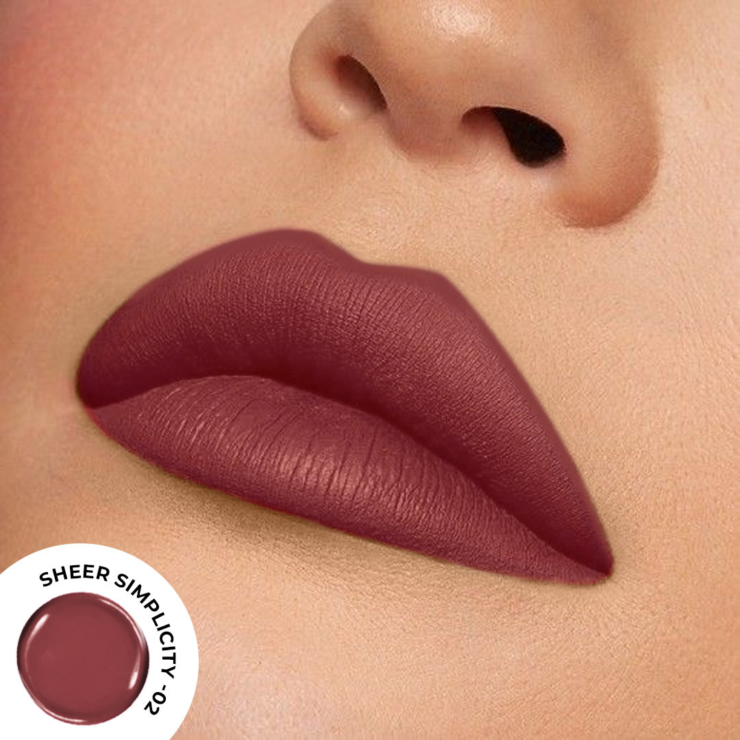 Sheer Simplicity Always Kissable Liquid Matte