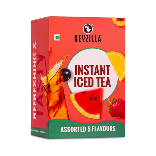 Assorted Iced Tea Powder 10 Flavours Pack