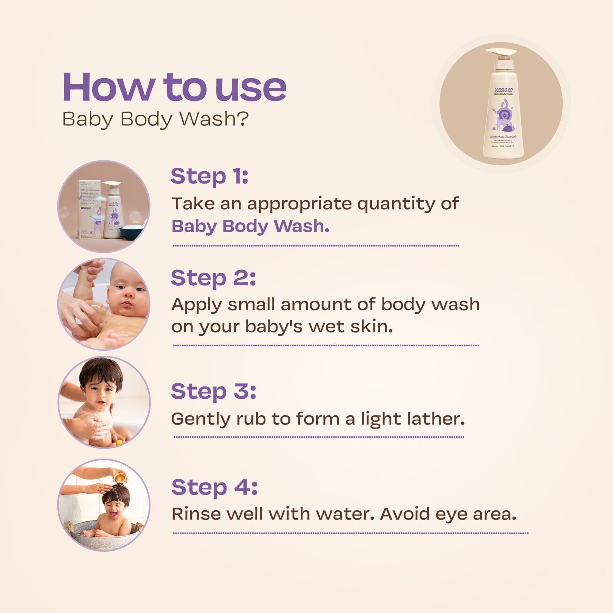 Maate Baby Body Wash