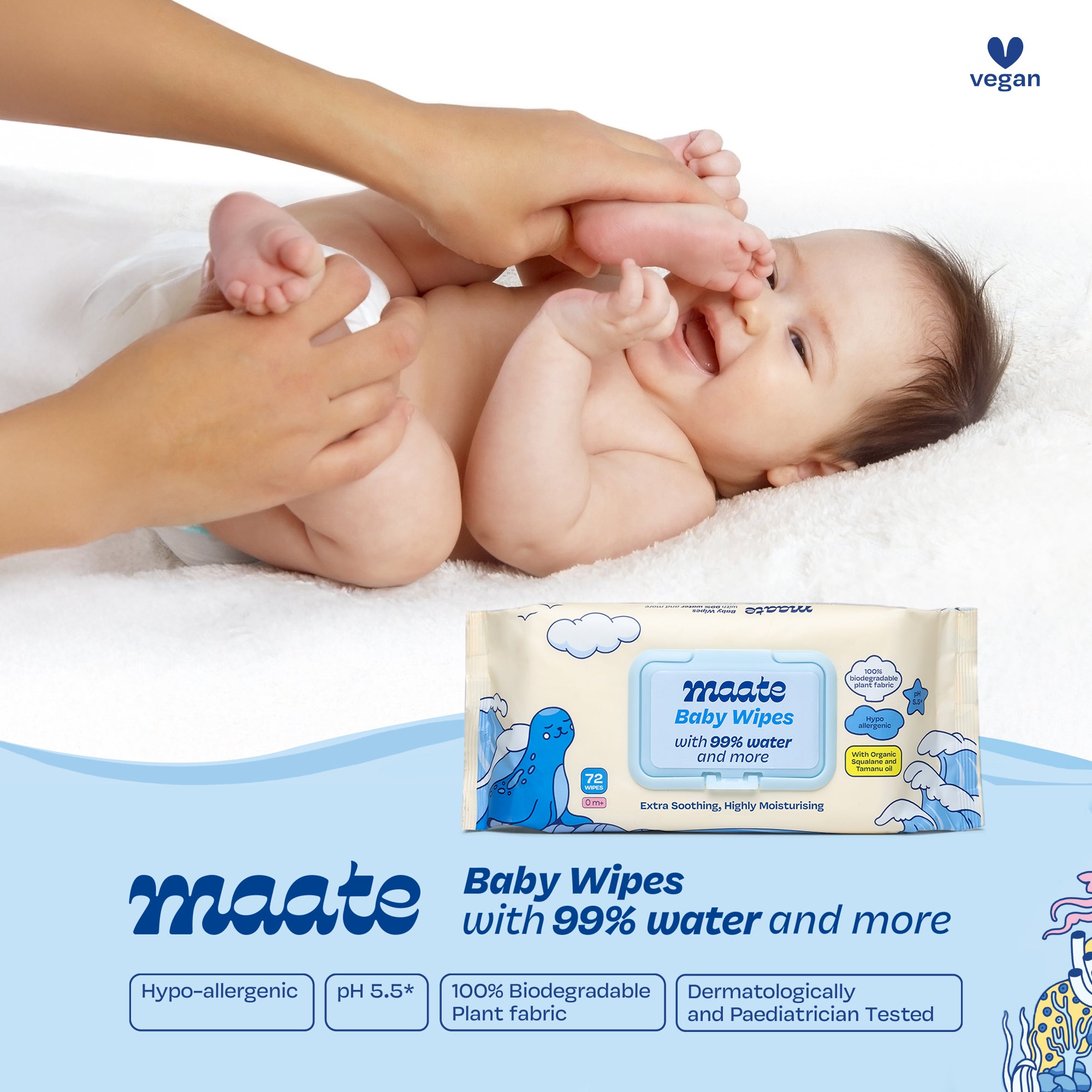 Baby Gentle Wet Wipes