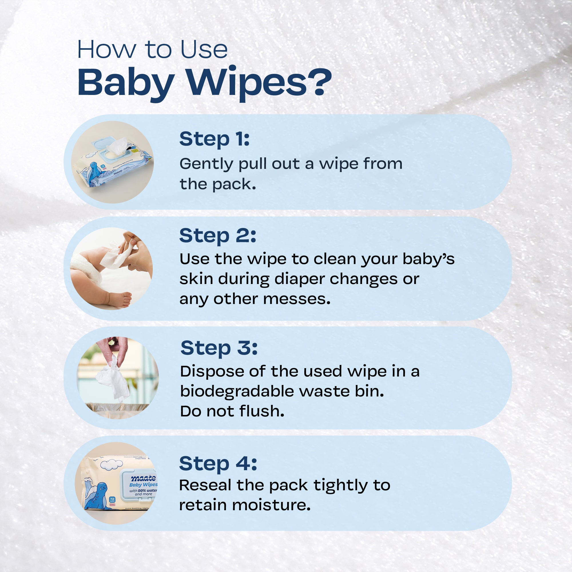 Baby Gentle Wet Wipes