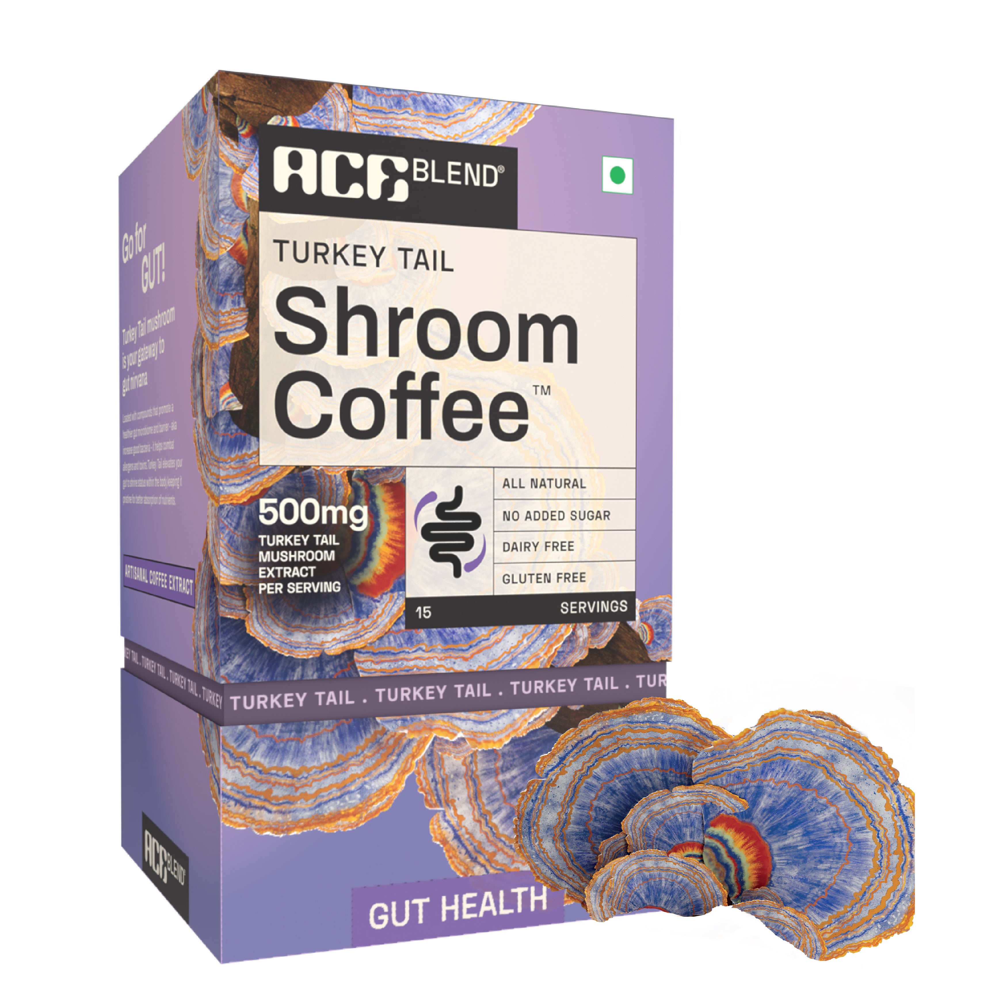 Turkey Tail Shroom Coffee