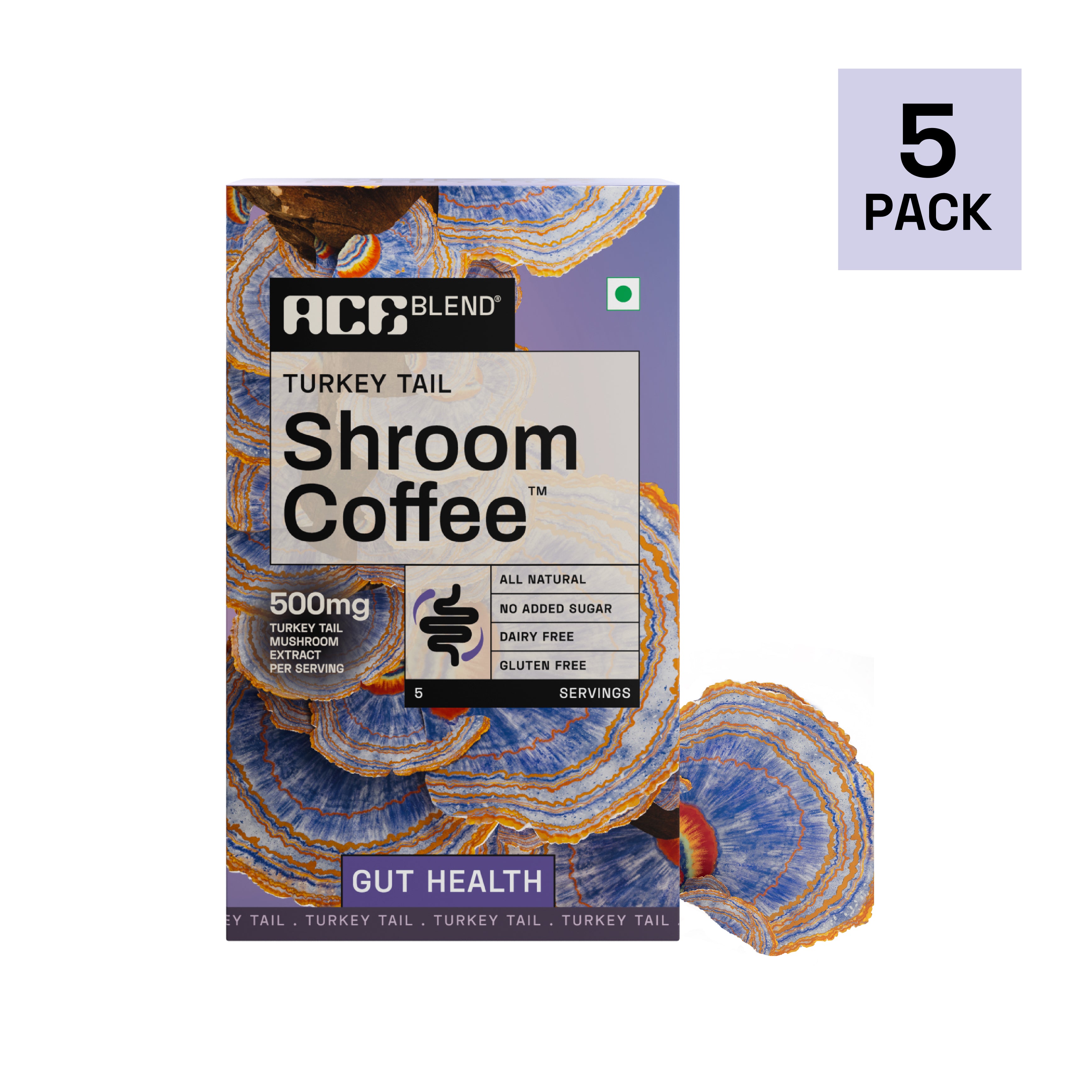 Turkey Tail Shroom Coffee