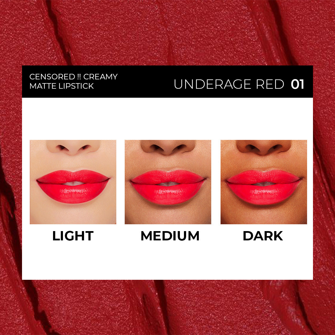 Censored Creamy Matte Lipstick