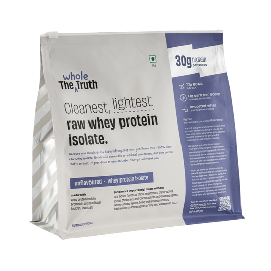 Unflavoured 30g Pure Whey Protein Isolate