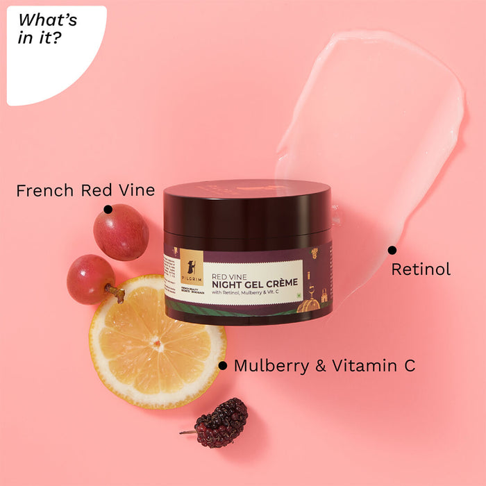 Red Vine Night Gel Crème