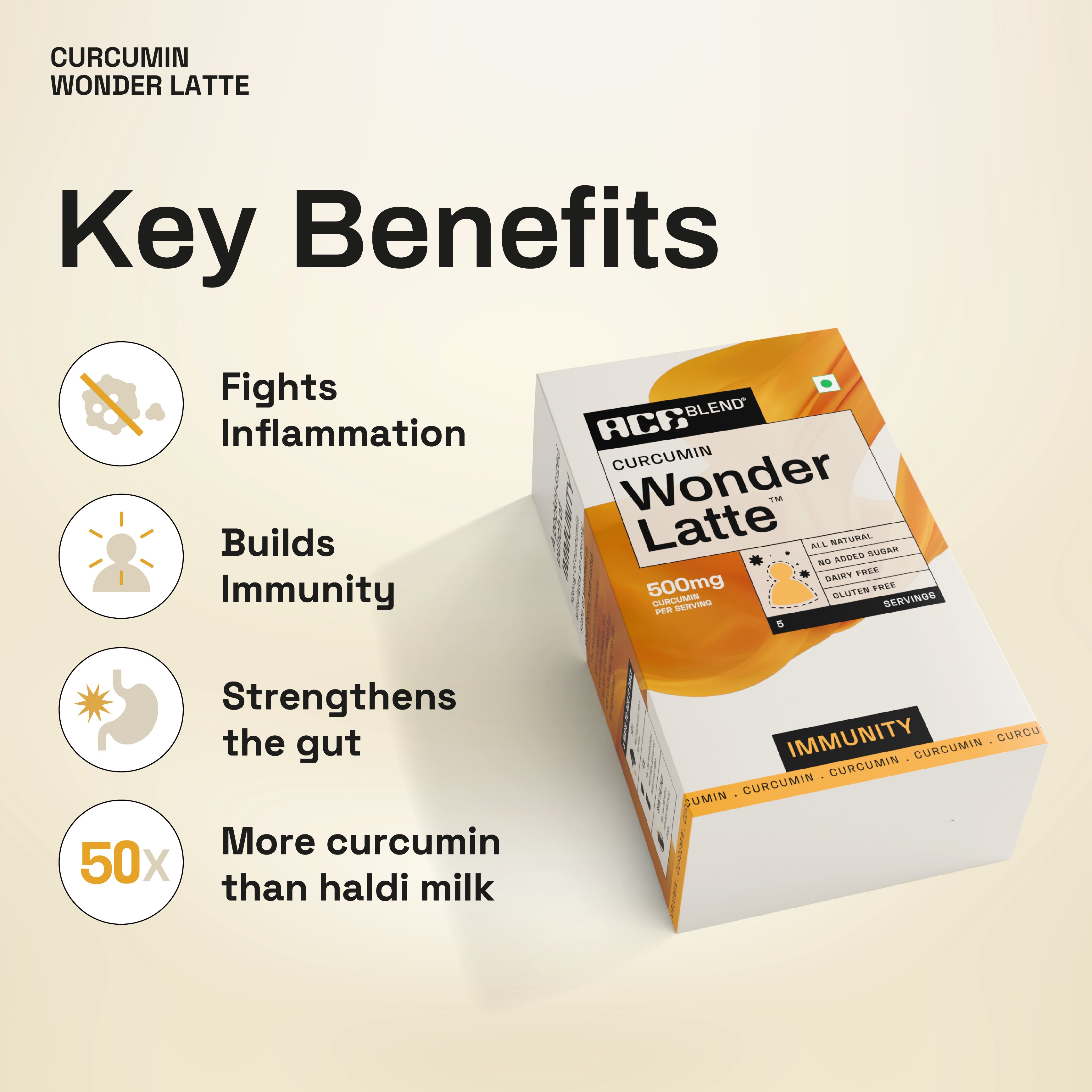 Curcumin Wonder Latte Turmeric Extract