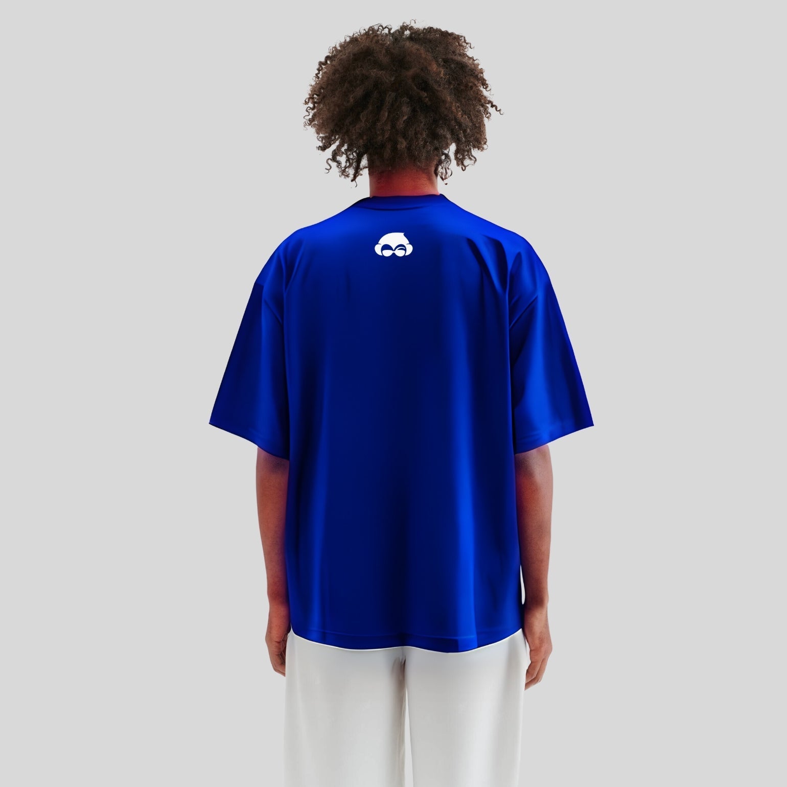 Blue Signature Unisex Oversized T-Shirt