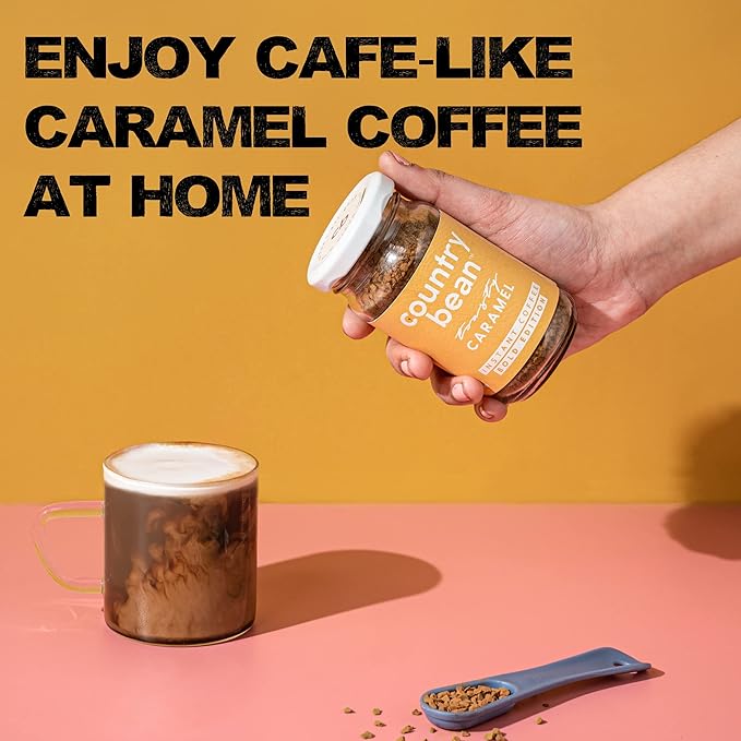 Caramel Instant Coffee Powder