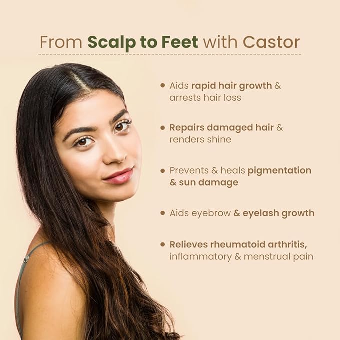 Cold Pressed Pure Castor Oil