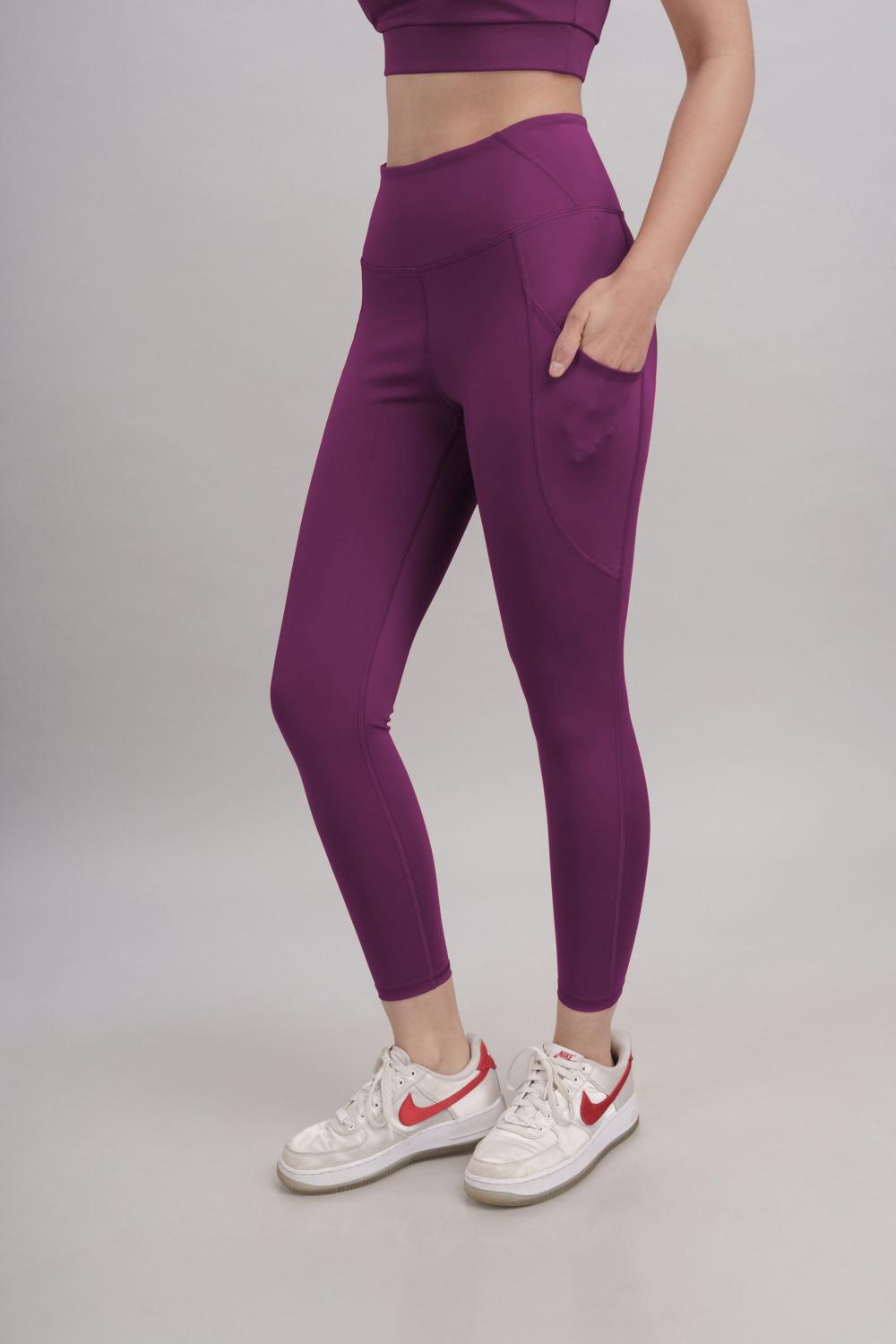 Deep Purple Carbon Contour Legging
