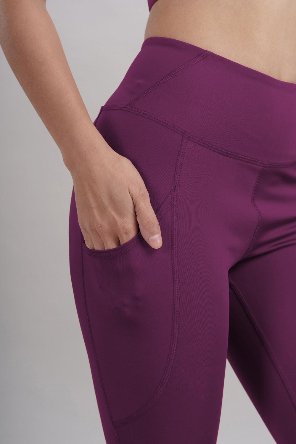 Deep Purple Carbon Contour Legging