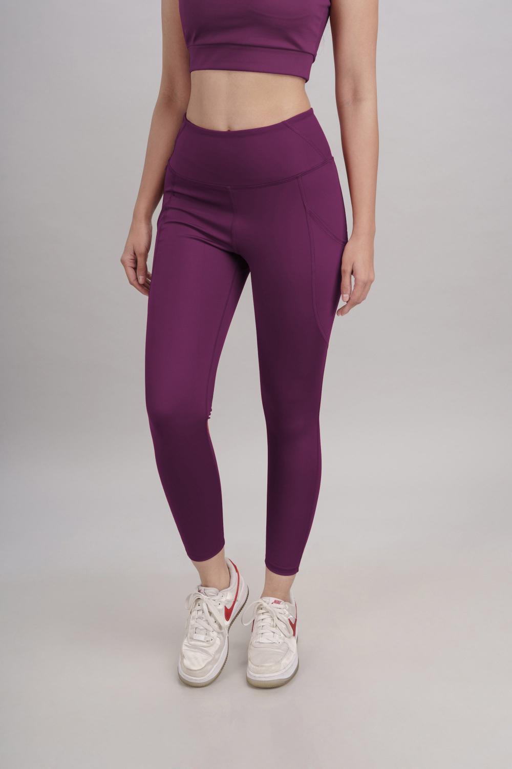 Deep Purple Carbon Contour Legging