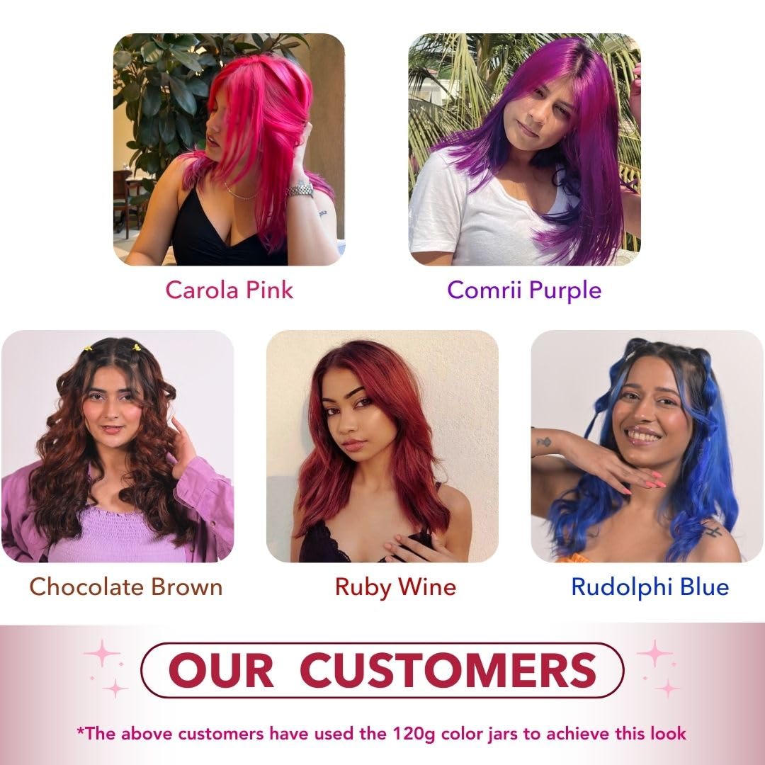 Hair Color Sample Box