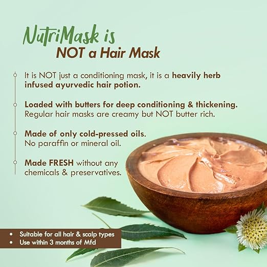 Neem Bhringraj Blend Hair Mask