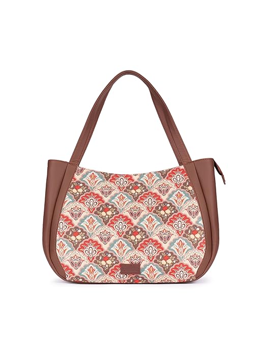 Jute Handcrafted Vegan Leather  Luna Handbag