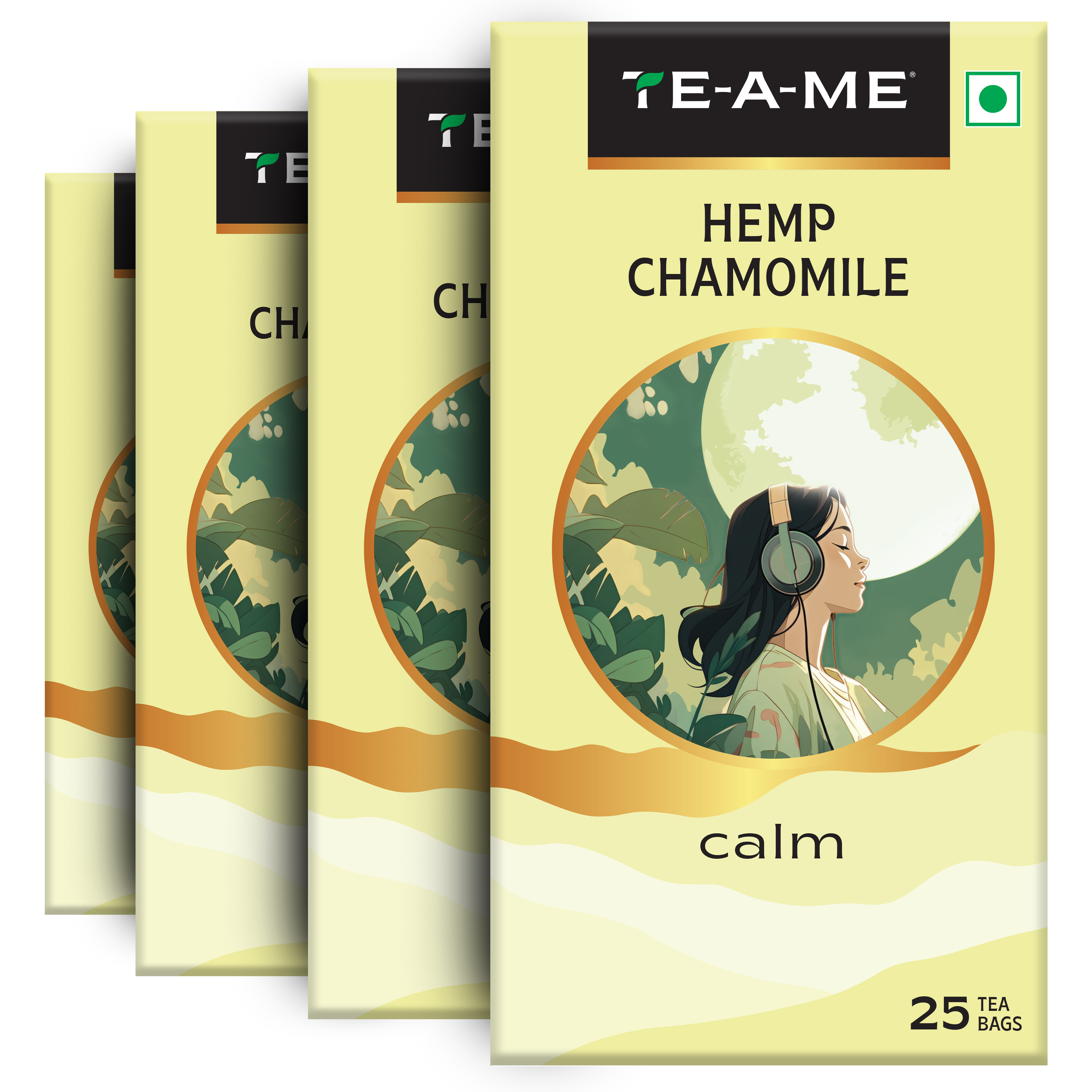 Hemp Chamomile Tea Bags