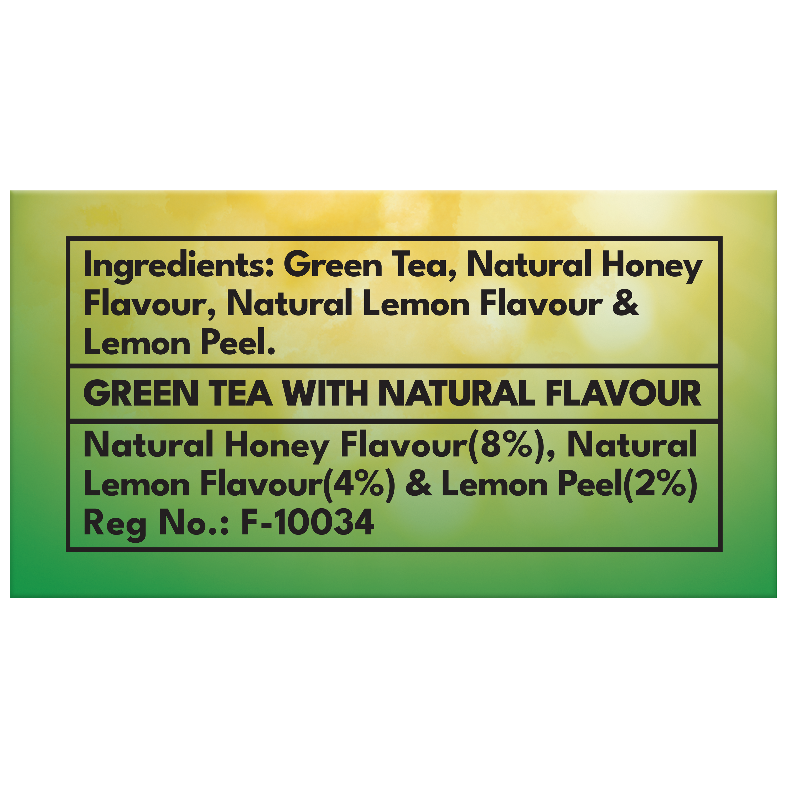 Celest Honey Lemon Green Tea Bags