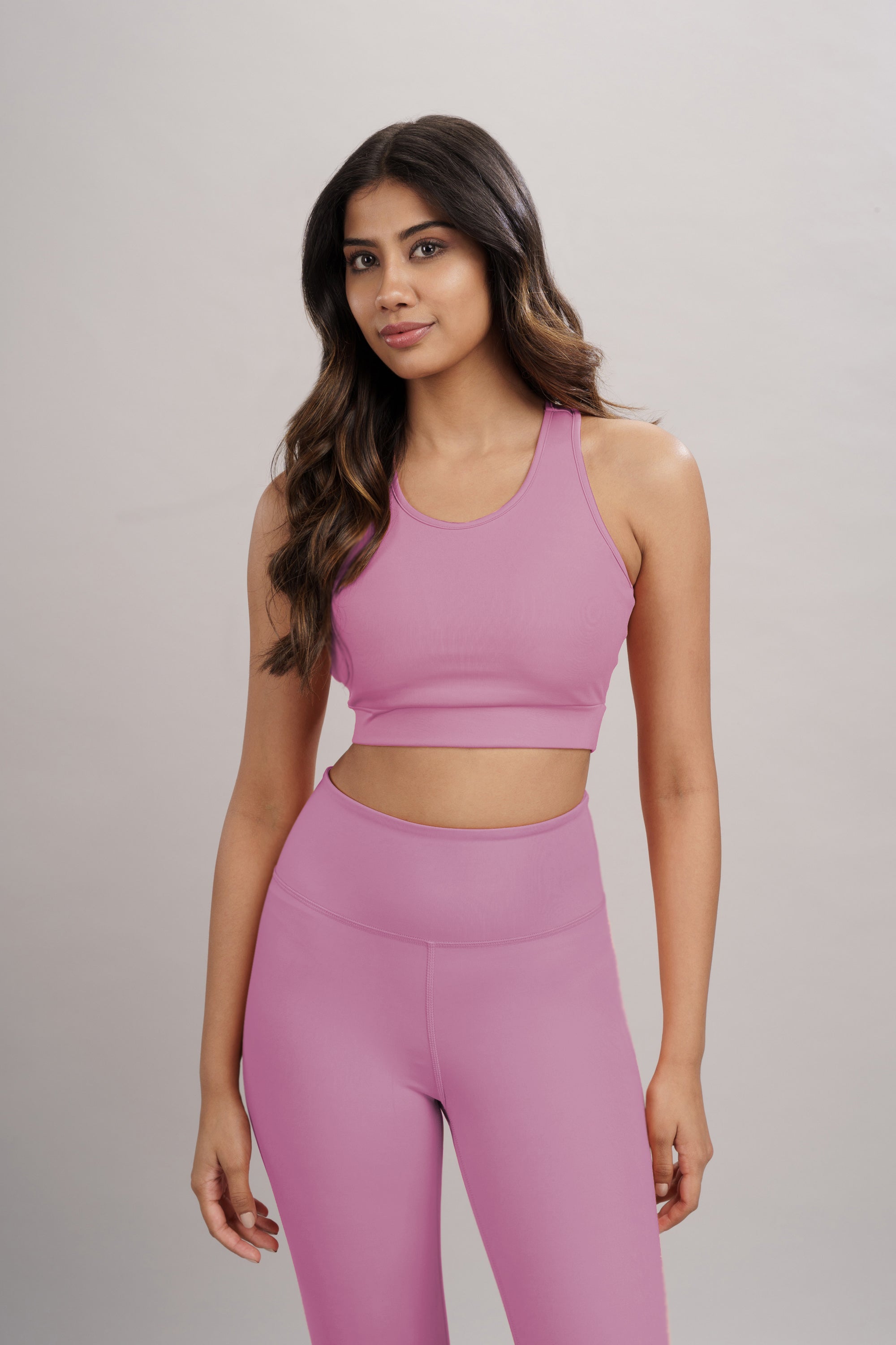 Mellow Mauve Racerback Active Bra