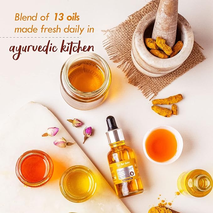 Turmeric Rosehip Mukhalaya Face Oil