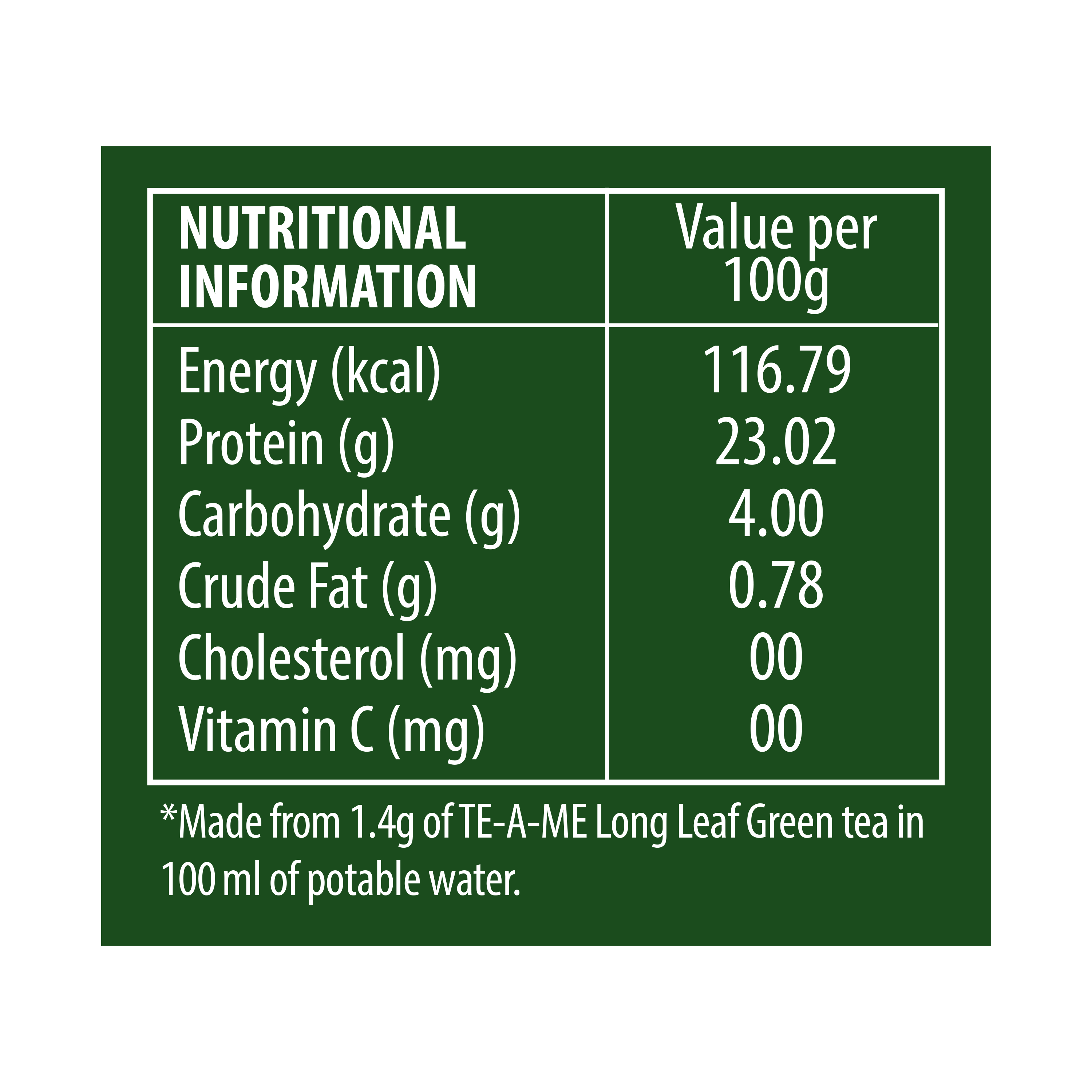 Long Leaf Green Tea