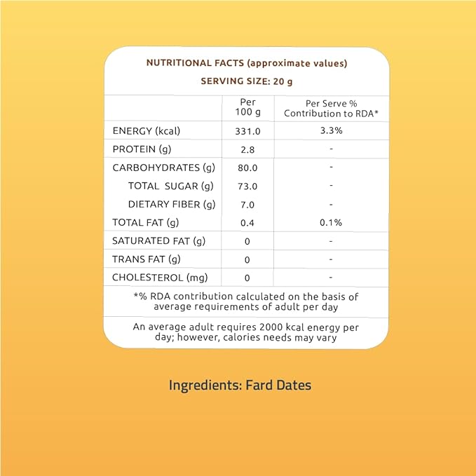 Omani Fard Dates