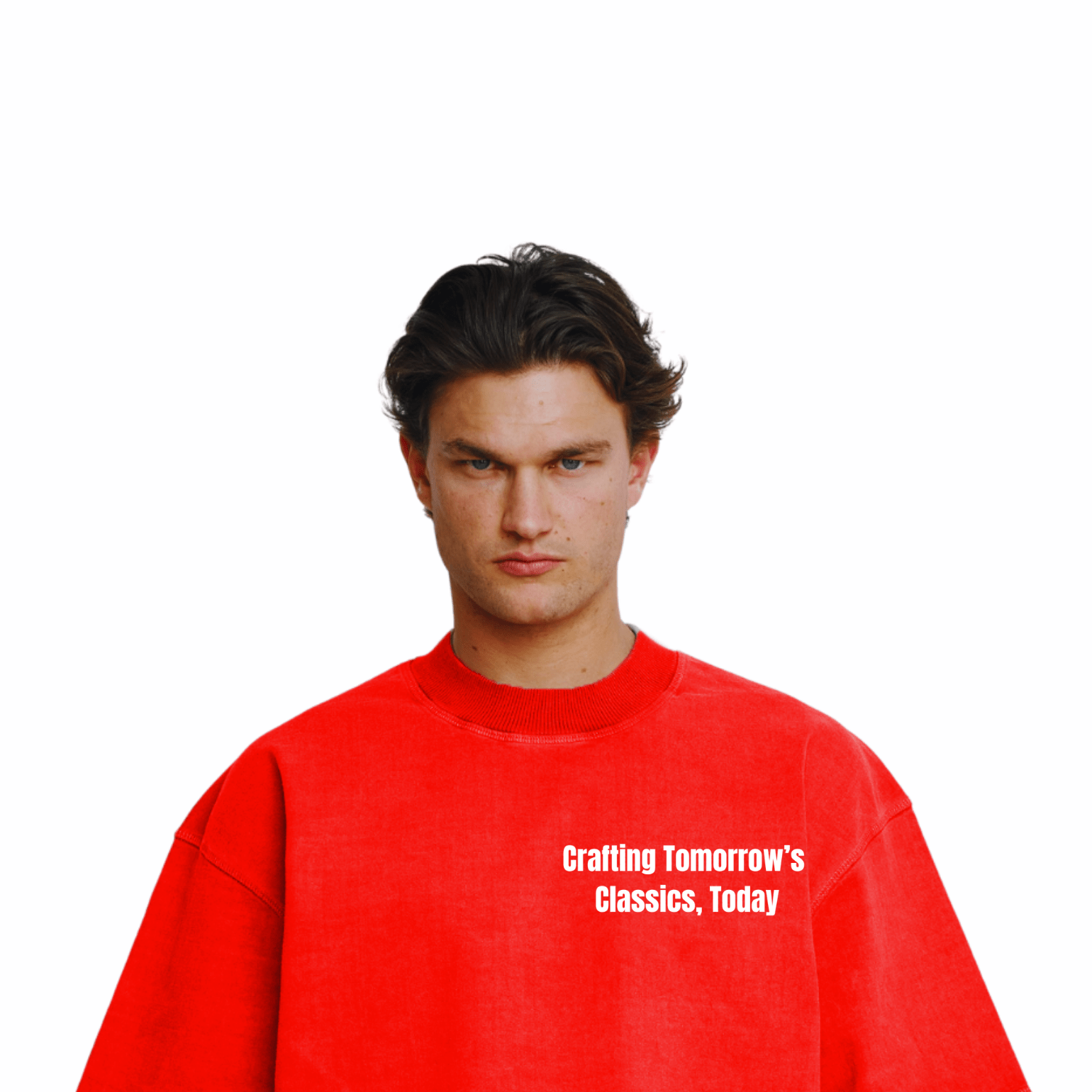 Red Signature Unisex Oversized T-Shirt